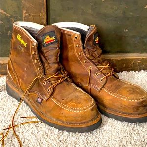 Thorogood steel toe boots